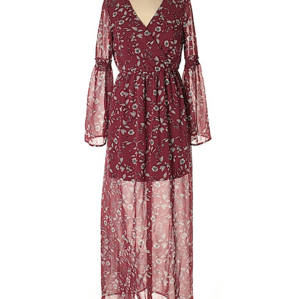 Long Sleeved Maxi Dress